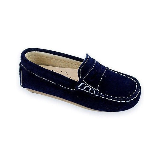 Mocasin Gamuza Marino