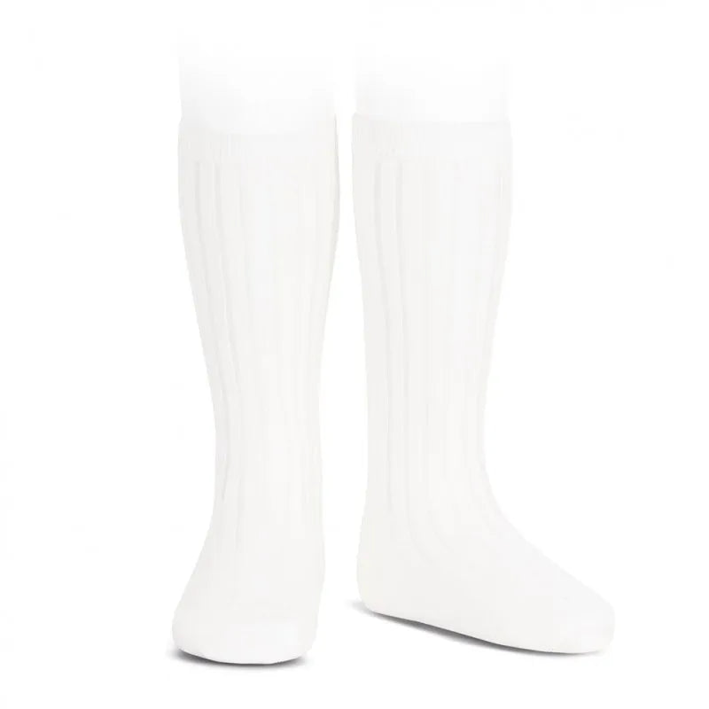 Calcetines Altos Canale Blancos
