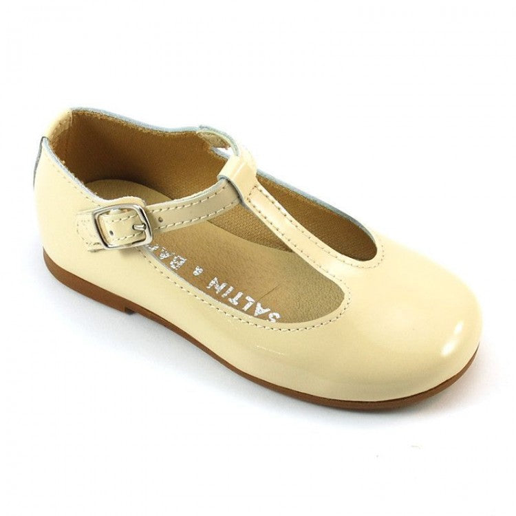 Merceditas Pepito Charol Amarillo Pastel